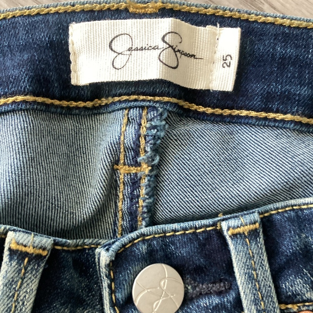 NWOT Jessica Simpson Medium Blue Skinny Jeans - Picture 5 of 8